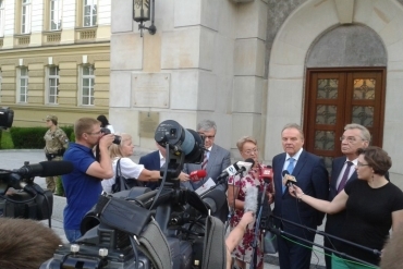 Briefing prasowy pracodawców po spotkaniu z Premierem, Warszawa, 4 lipca 2013 r.