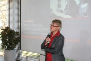 Henryka Bochniarz, konferencja 