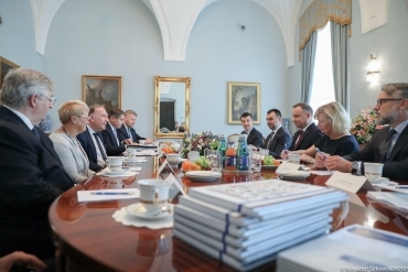 Z delegacją BusinessEurope z wizytą u Prezydenta i minister J. Emilewicz