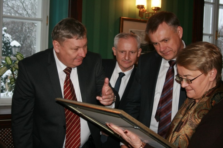 Spotkanie z przedstawicielami litewskiej organizacji przedsiębiorców, PKPP Lewiatan, 19 grudnia 2012 r.